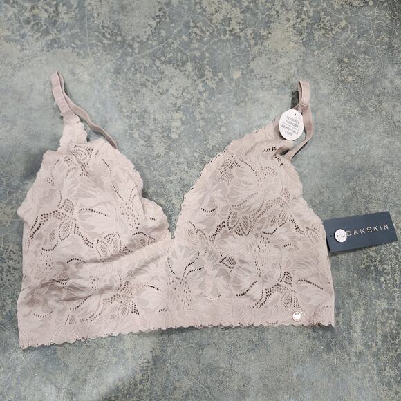 Danskin Intimates Womens Size Large Invisible Support Bralette Bra DS1263 - Picture 1 of 7